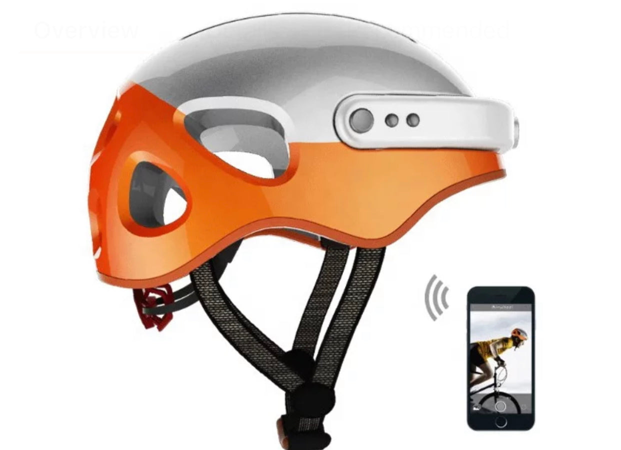 Smart Adventure Helmet with inbuilt HD Camera and Bluetooth